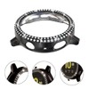 Gatuida Watch Protective Case Plating Diamond Frame Watch Screen Protector