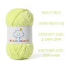 Fluffy Chenille Yarn for Crocheting，Baby Yarn for Crocheting Soft，50g/1.76oz Velvet