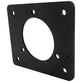 Feuaue Upgraded Charging Port Adapter Plate Replacement- Acrylic Compatible for EZGO TXT 36v Golf Cart Used for Noco GCP1 110v AC Charging Devices