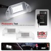 Mingrui test 2Pcs LED License Plate Lights Number Lamp for