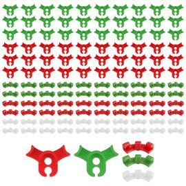 GWAWG 120PCS Plant Training Clips,Lst Clips for Low Stress Training Plant Stem Support,90 Degree Angle Plant Clips,Plant Bender, Lst Plant Training Clips for Plant Gardening Flower Vine Branches