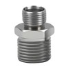 1/2 to 3/8 Water Line Adapter, Brass Compression reducer pipe