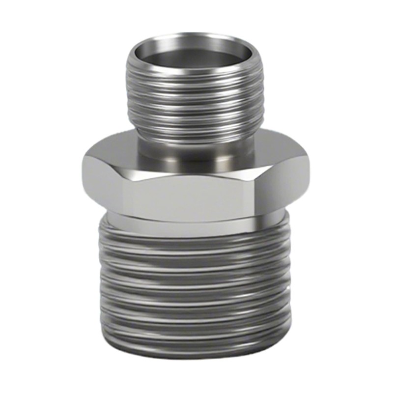 1/2 to 3/8 Water Line Adapter, Brass Compression reducer pipe