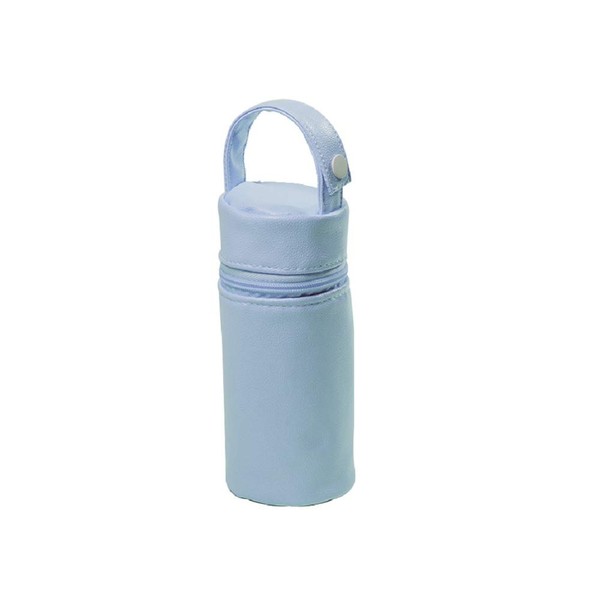 Baby Bottle Carrier Universal Ideal Travel, Bottle Cover (Blue)