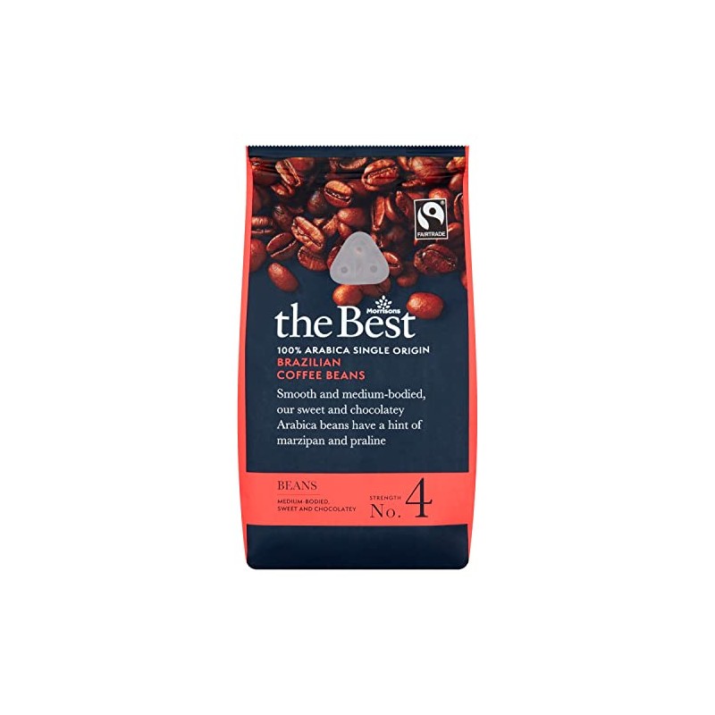 Morrisons The Best Brazilian Dos Costas Coffee Beans, 227 g