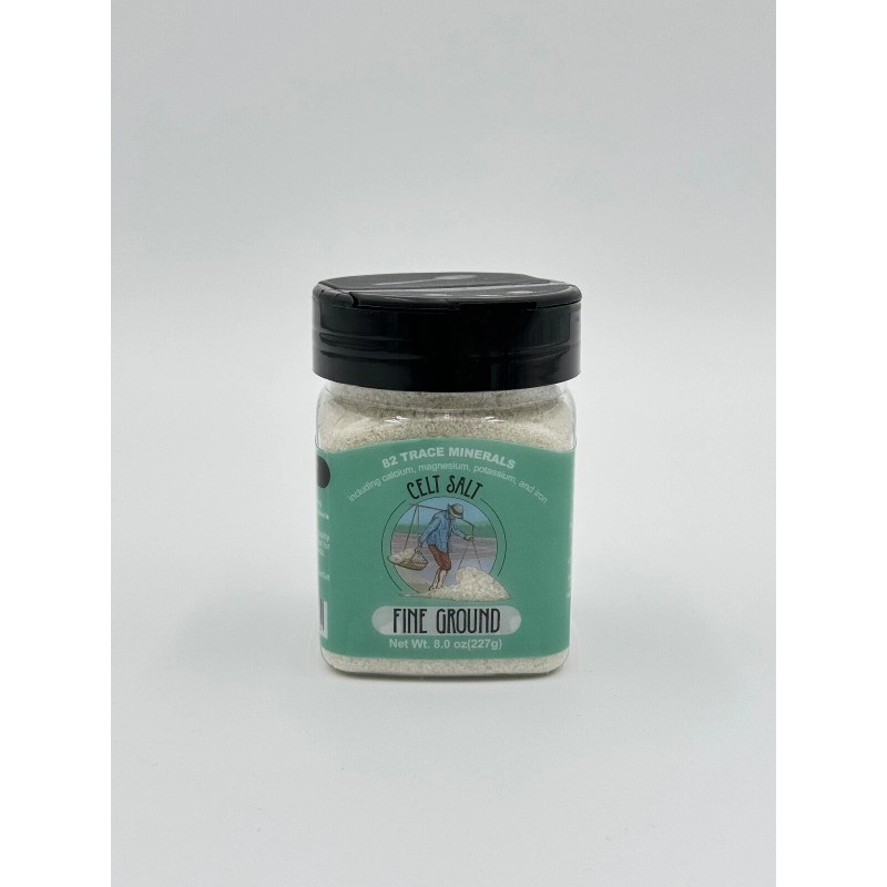 Celtic Sea Salt- Fine Ground Shaker 8oz ( 1/2 lb