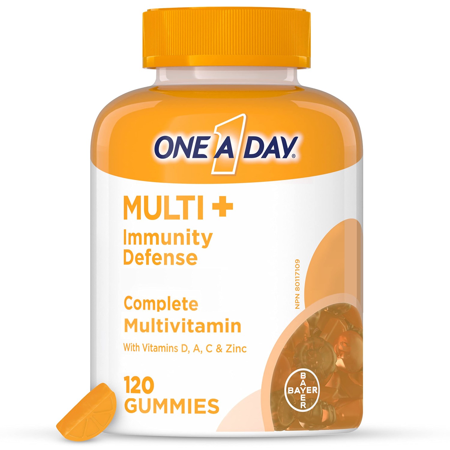 One A Day Multi+ Immunity Gummies For Adults - Immunity Multivitamin ...