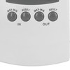 LCD Temperature and Humidity Monitor WallMountable Wired Flower Planting Hygrometer