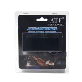 ATF Solar Auto Darkening Welding Helmet Filter,The Fixed Shade 3/11,View Area 3.55"x1.26",Suit for Flip-up Helmet, Use for ARC TIG MIG.