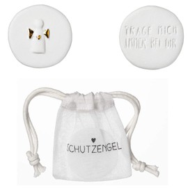 Räder Heart Pieces Guardian Angel Coins with German Text “Trage mich...”