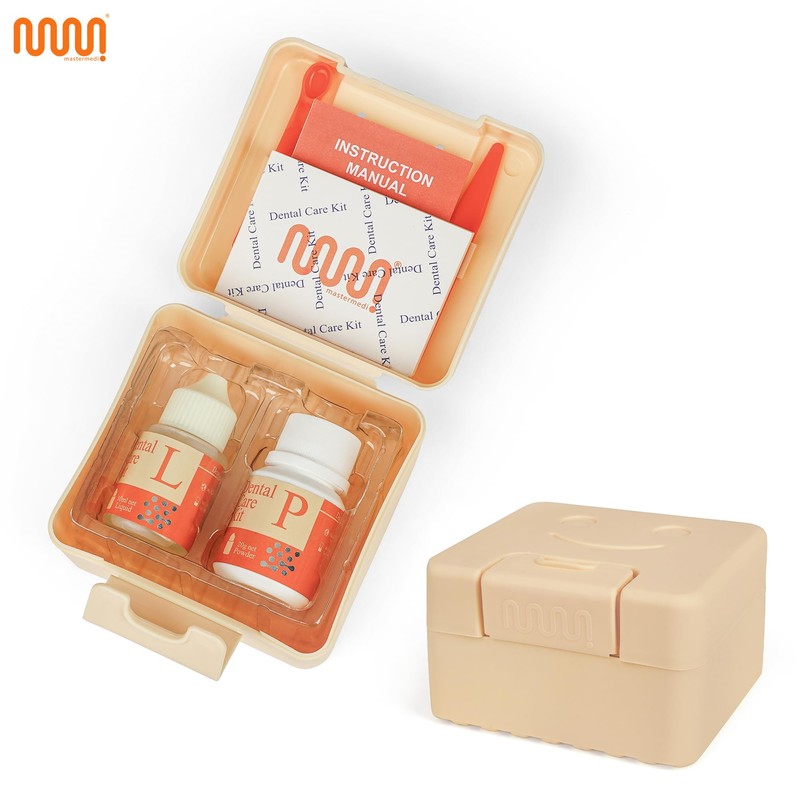 mastermedi Zinc Oxide Eugenol Cement Dental Care Kit Glue For