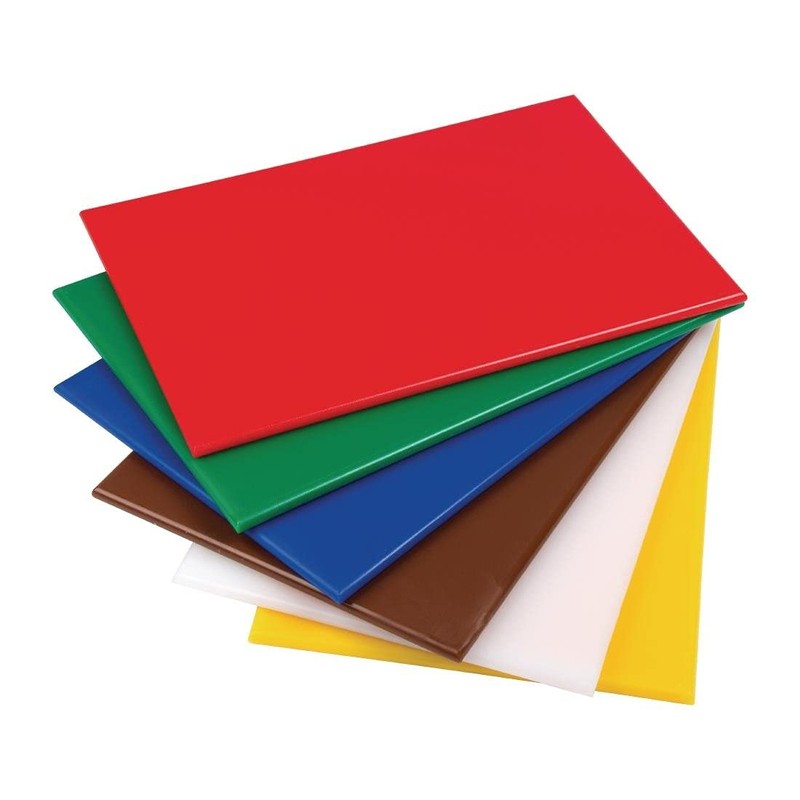 Hygiplas Chopping Board in Brown - High Density - 12