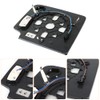 Senzeal Passenger Side Heated Mirror Upper Tow Mirror Glass Replacement