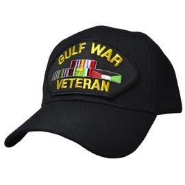 Gulf War Veteran Ball Cap Black