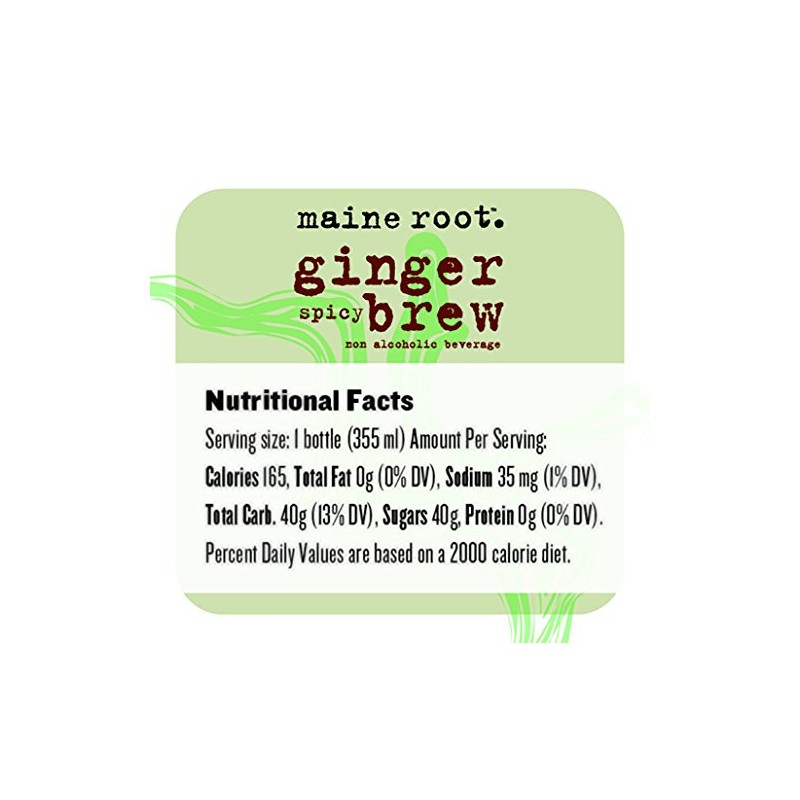 Maine Root Hand Crafted Ginger Brew Soda, 12 fl oz