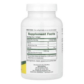 Naturesplus Lecitina 1200 Mg 90 Cápsulas Blandas Sfn