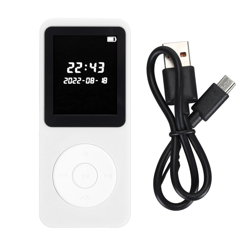 MP3 Player Bluetooth 5.0 1.77in LCD Screen Built in HD