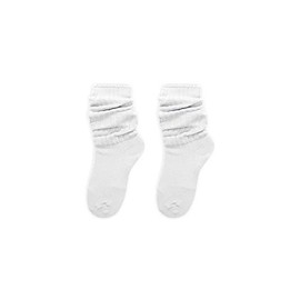 Iyashi Healing Foot Men's Color Low Gauge Loose Type Socks, Set of 2 Pairs, white