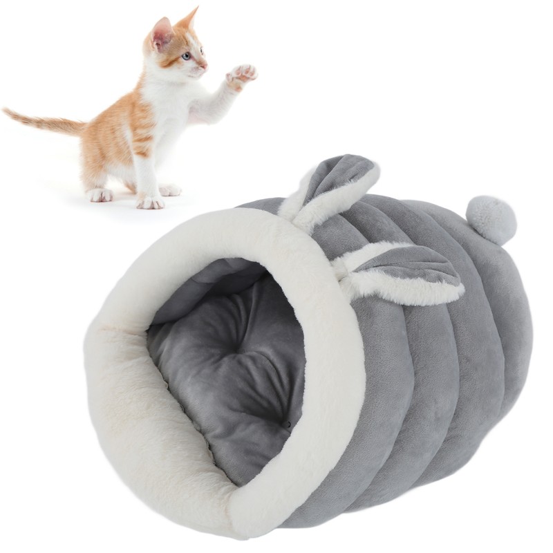 Rabbit Ears Cat and Dog Kennel Machine Washable Semi Enclosed