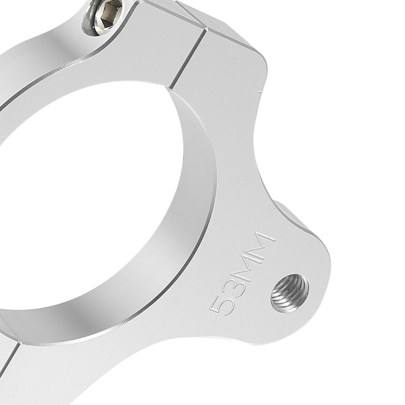 Motoforti CNC Fork Brackets Steering Damper Mounting Clamp Universal 53mm
