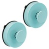 flintronic 2 Pcs Vacuum Suction Cup Hooks, Waterproof Reusable Heavy
