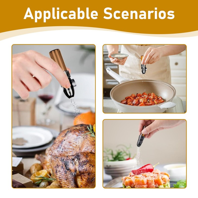 Pack of 5 Spice Powder Tool, Includes 2 Spice Powder