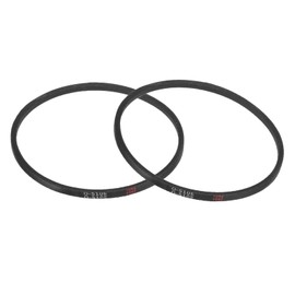 sourcing map 2Pcs O-510 O Type V-belt 510mm/20.1" Inner Length x 0.39" Width x 0.24" Height, O-type Closed-Loop Rubber Transmission Belt