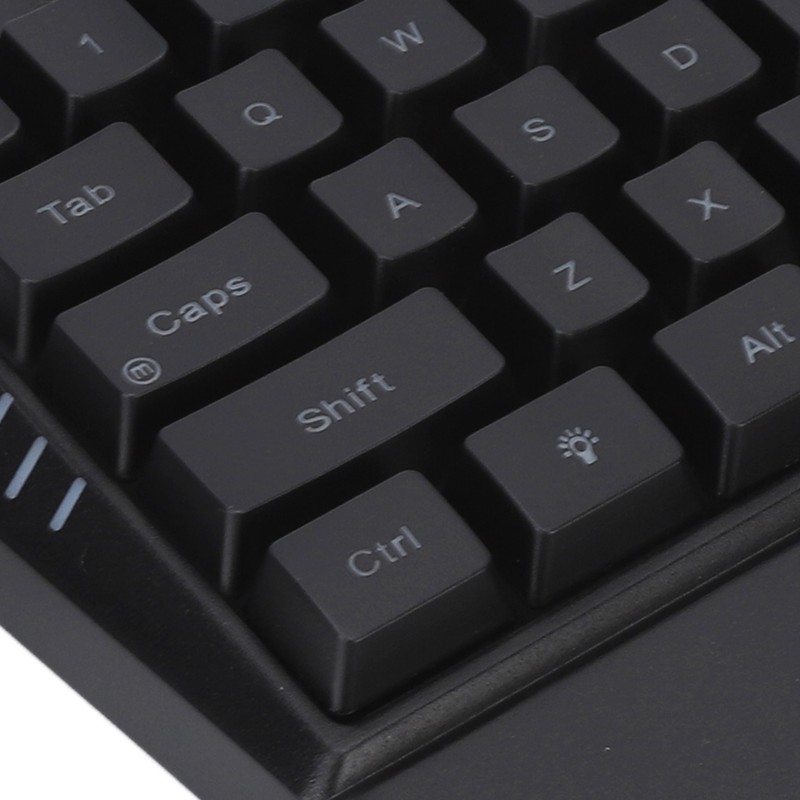 One Handed Gaming Keyboard USB Wired RGB Backlit 35 Keys