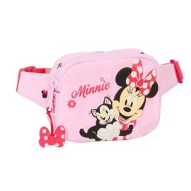 Safta Minnie Mouse Naive Kids Belt Bag, Ideal for Teenagers and Children of Different Ages Comfortable and Versatile, Quality and Resilience, 14 x 4 x 11 cm, Light Pink, M, lightpink, casual