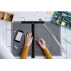 Better Office Products T Square, 18 inch Metal T Ruler,
