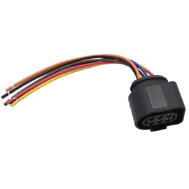 Hoypeyfiy 1J0973733 Rear Tail Light Connector 6 Pin Car Taillight Wire Harness Connector Replacement for TT Mk2 8J Replacement for 1J0973733 Repair Plug