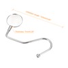 sourcing map Purse Hook Hanger 4.84 Inch Metal Portable Handbag