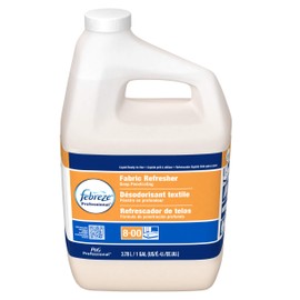 P&G Professional-33032CT Bulk Odor Eliminator from Febreze, Static Guard and Deep Penetrating Fabric Refresher Refill, Fresh Clean Scent, 1 Gal. (Case of 3)- White