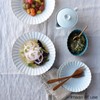Hana Plate, Plate, Large, Approx. 9.1 inches (23 cm), Ginhaku,