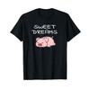 Pig Sweet Dreams Pajama for Bedtime T-Shirt