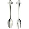 Nagao Tsubamesanjo Children's Collection Children's Spoon and Fork Set, Ciao,