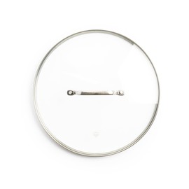 Blue Diamond 8.5” Universal Tempered Glass Lid, Frying Pan Skillet, Sauté, Saucepan, Stockpot, Oven Safe to 350°F, Dishwasher Safe, Stainless Steel Handle, Clear