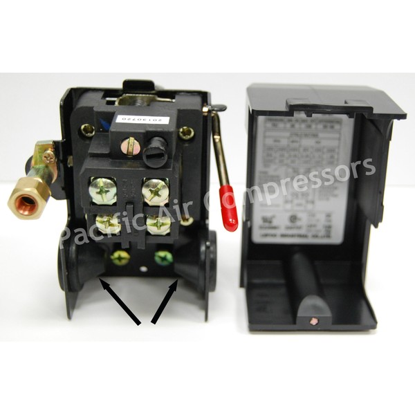 FURNAS PREMIUM REPLACEMENT PRESSURE SWITCH. SINGLE PORT. 140-175 PSI