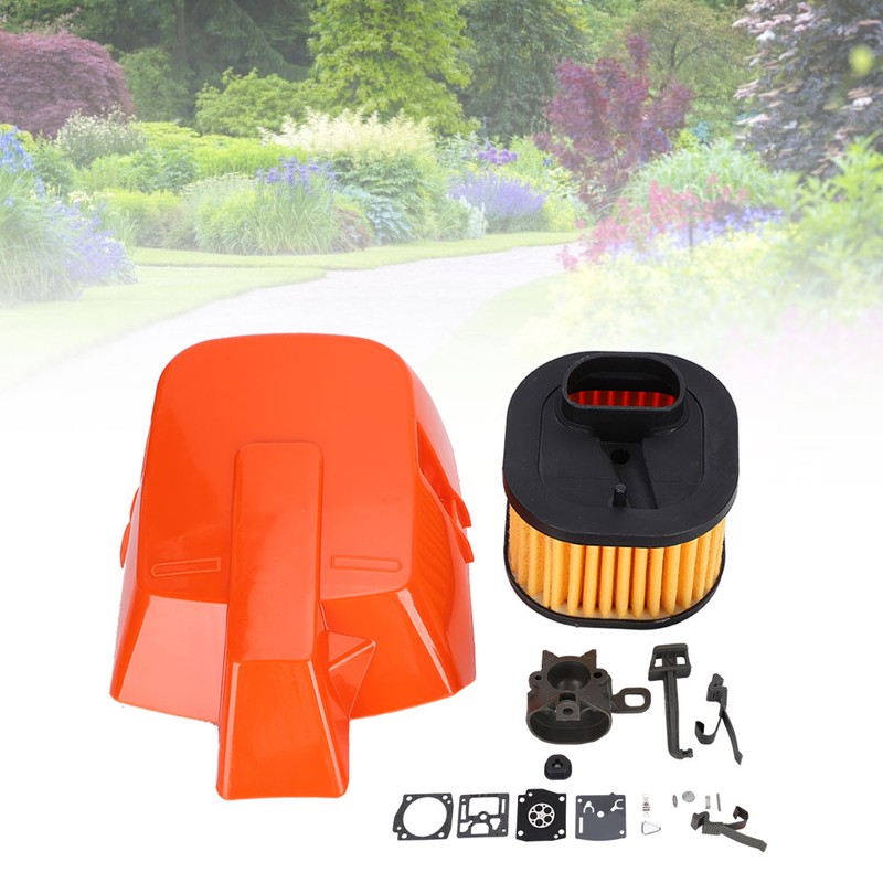 Garden Tools Chainsaw Air Filter Assembly Throttle Lever Kit Accessories