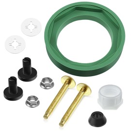 AOMUCH 3'' Toilet Flange Tank to Bowl Coupling Kit, for American Standard Champion 4 Models Toilet Parts AS738756-0070A and Most 3 Inch Flush Valve Opening Tanks
