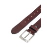 camel active Men's Leather Belt, dark brown