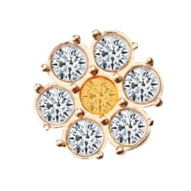 Crocs Diamond Daisy, Jibbitz