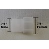 Toilet Fill Valve Pipe Screen Adapter 7/8 inch Male to