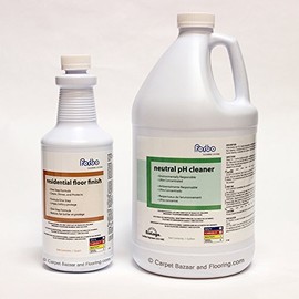 Forbo Marmoleum Linoleum Floor Cleaner (Gallon) and Marmoleum Residential Floor Finish (Quart) Kit