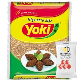Yoki Wheat Bulgur Kibe Trigo Para Kibe 500g 17.6oz 2DAY BRAZIL