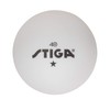 Stiga Table Tennis Balls, 46-Pack, White, 46-Pack