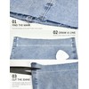 fitglam Women's Maternity Jeans Straight Leg Relaxed Fit Over Belly