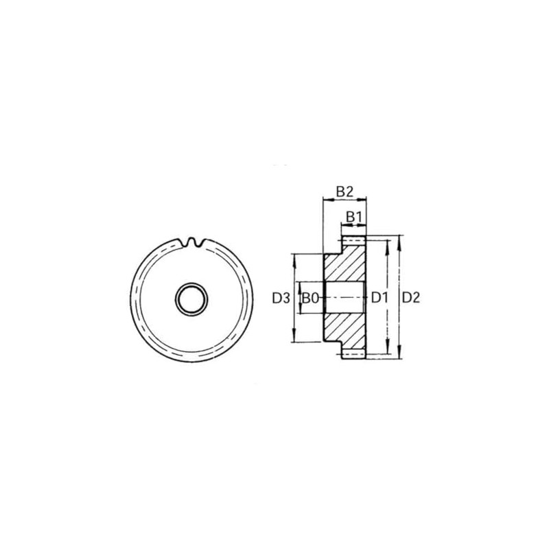 cyclingcolors 1 x Module Gear Module Gears with Hub Module