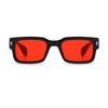 EYLRIM Square Frame Sunglasses for Women Men Trendy Chunky Rectangle