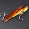 OriGlam 3 Stück Metall Hart VIB Angelköder Schiffbruch Löffel Jigging